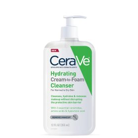 CeraVe Hydrating Cream-to-Foam Cleanser